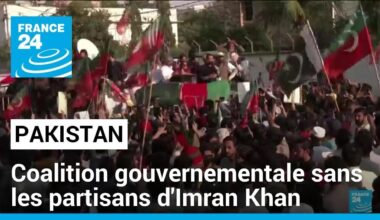 Pakistan : accord de coalition gouvernementale sans les partisans d'Imran Khan • FRANCE 24