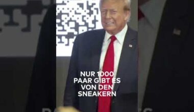 USA: Donald Trump präsentiert exklusiven Sneaker