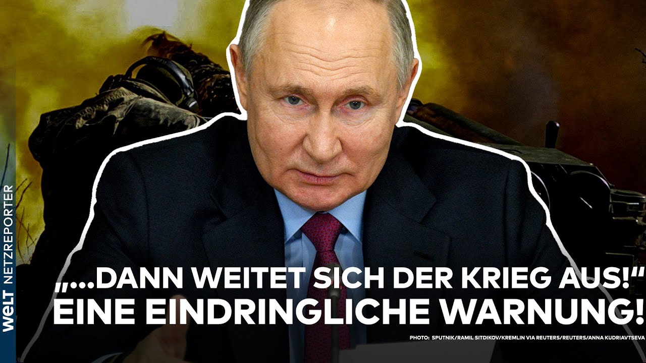 PUTINS INVASION: "Wenn die Ukraine verliert, weitet sich der Krieg aus!" Eine eindringliche Warnung