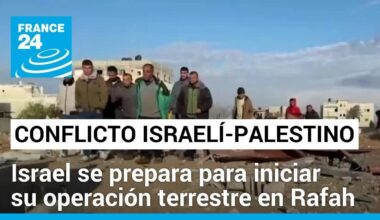 Benjamin Netanyahu insiste en realizar la operación a gran escala en Rafah • FRANCE 24 Español