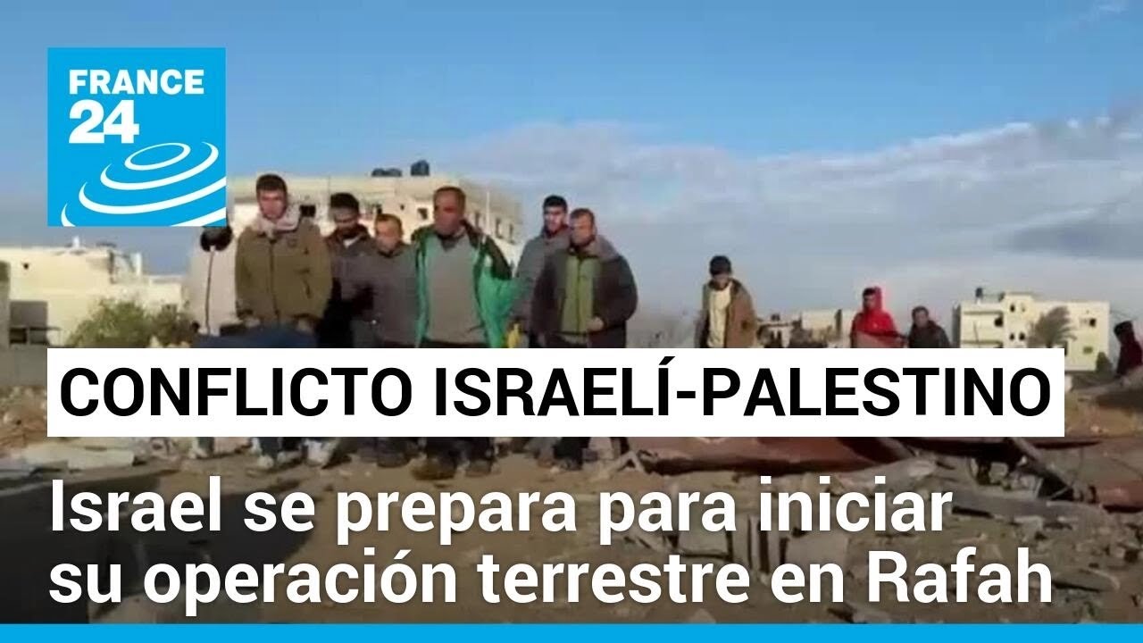 Benjamin Netanyahu insiste en realizar la operación a gran escala en Rafah • FRANCE 24 Español