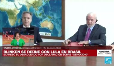 Informe desde Río de Janeiro: Blinken se reúne con Lula da Silva en medio de crisis diplomática