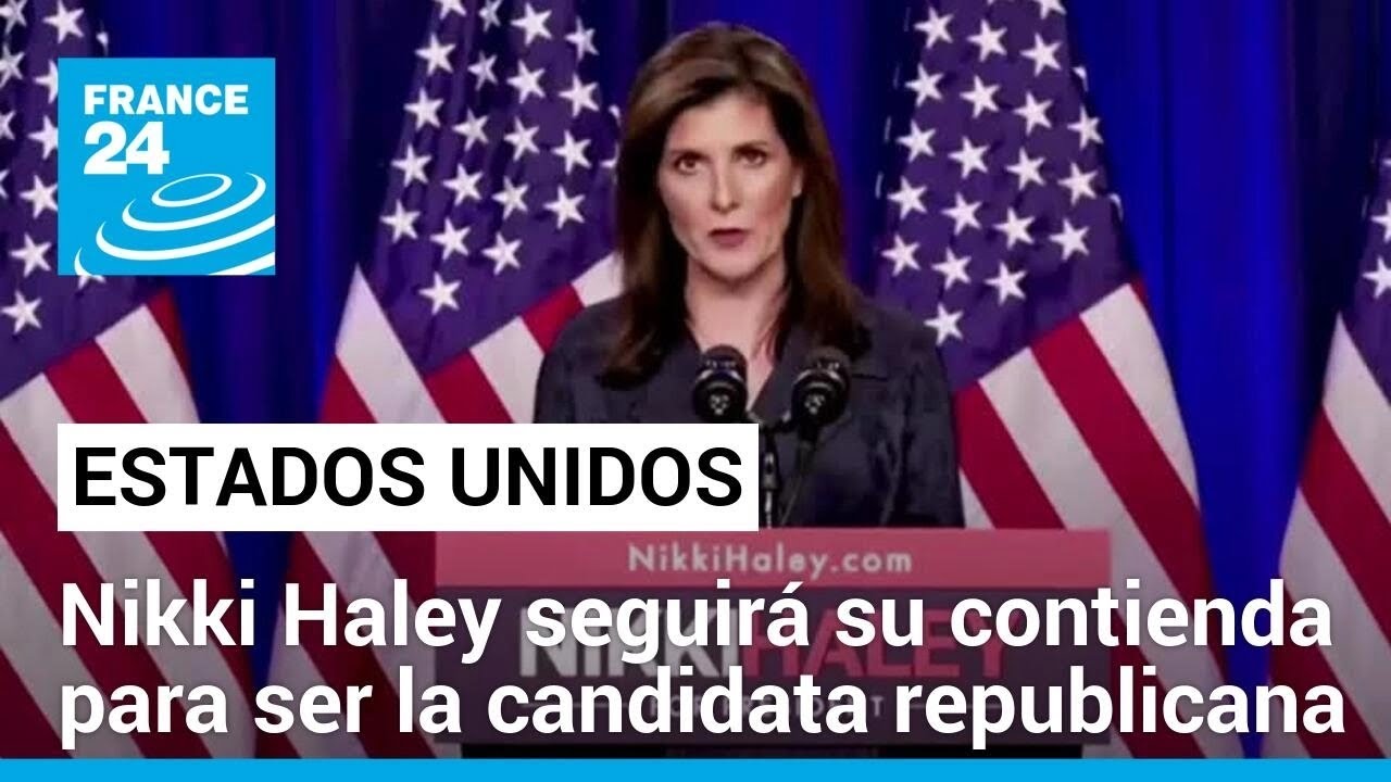 EE. UU.: Nikki Haley seguirá en contienda republicana incluso si pierde en Carolina del Sur