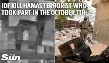 IDF eliminate Hamas terrorist who took part in October 7th