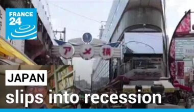 'Unexpected drop in consumer spending' partly to blame for Japan's recession • FRANCE 24 English