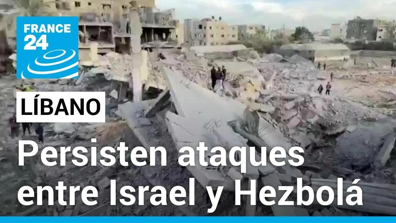 Ofensivas entre Israel y Hezbolá al sur del Líbano dejan al menos cuatro muertos y varios heridos