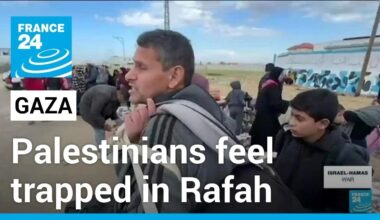 Israel - Hamas war: Palestinians feel trapped in Rafah • FRANCE 24 English