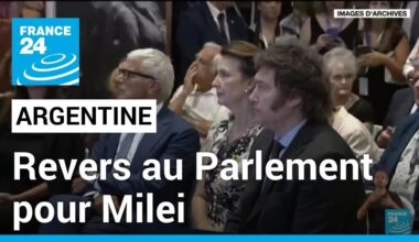 Argentine: revers au Parlement pour les réformes dérégulatrices de Javier Milei • FRANCE 24