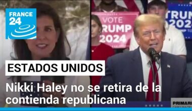 EE. UU.: pese a perder las primarias en su estado natal frente a Trump, Nikki Haley no se retira