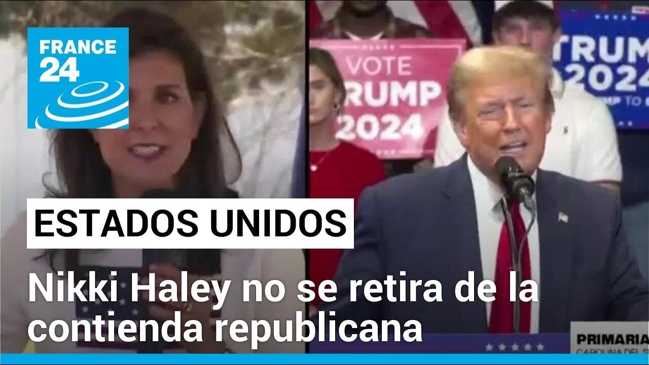 EE. UU.: pese a perder las primarias en su estado natal frente a Trump, Nikki Haley no se retira