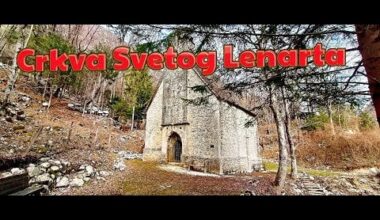 Old church of Saint Lenart Bovec Slovenia