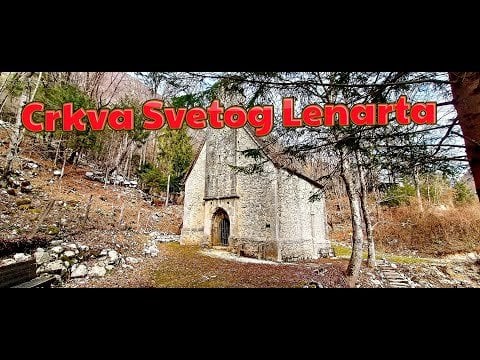 Old church of Saint Lenart Bovec Slovenia