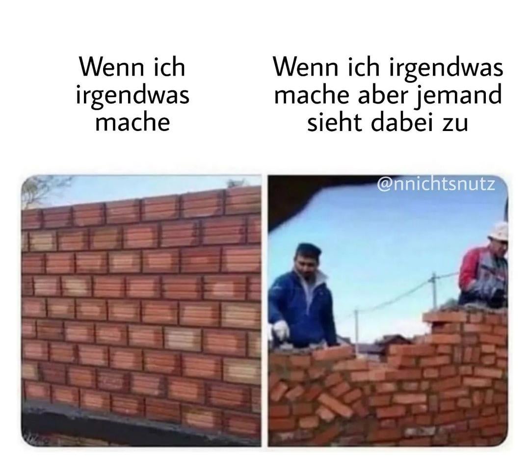 Vorallen wenn der Chef kommt