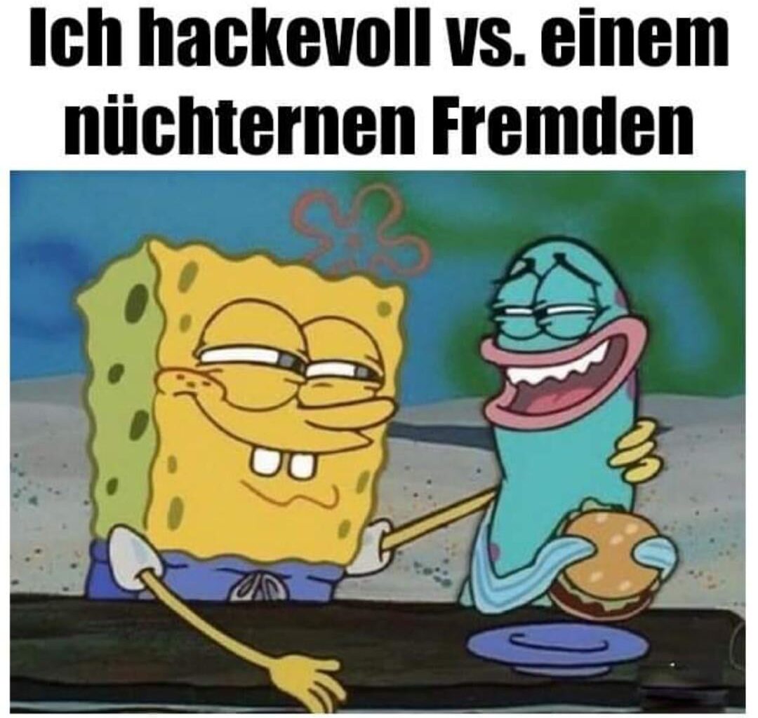 Manchmal würden mir die anderen leid tun wenn ich mich erinnern könnte