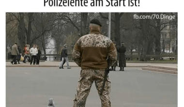 Besser als jeder Deutsche Polizist. Die Polente