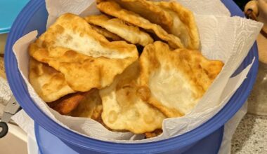 Frybread fürs Faschingsbuffet