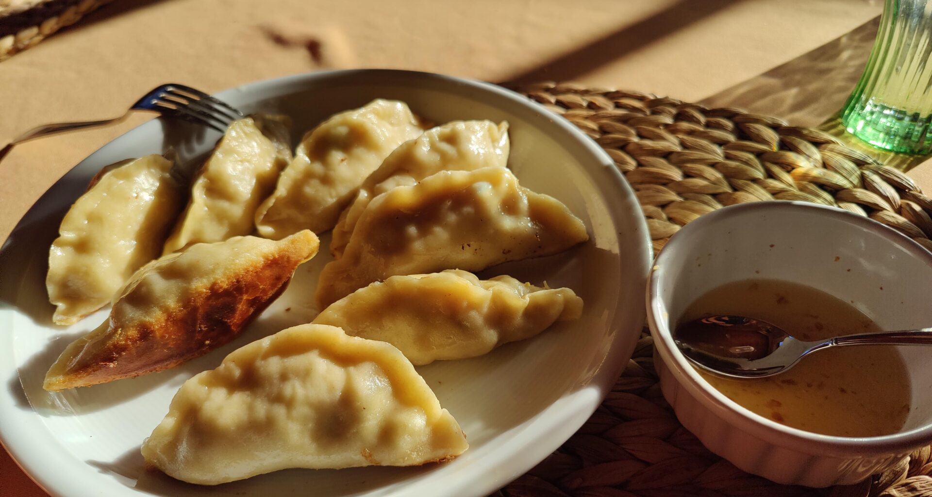 selbstgemachte Dumplings