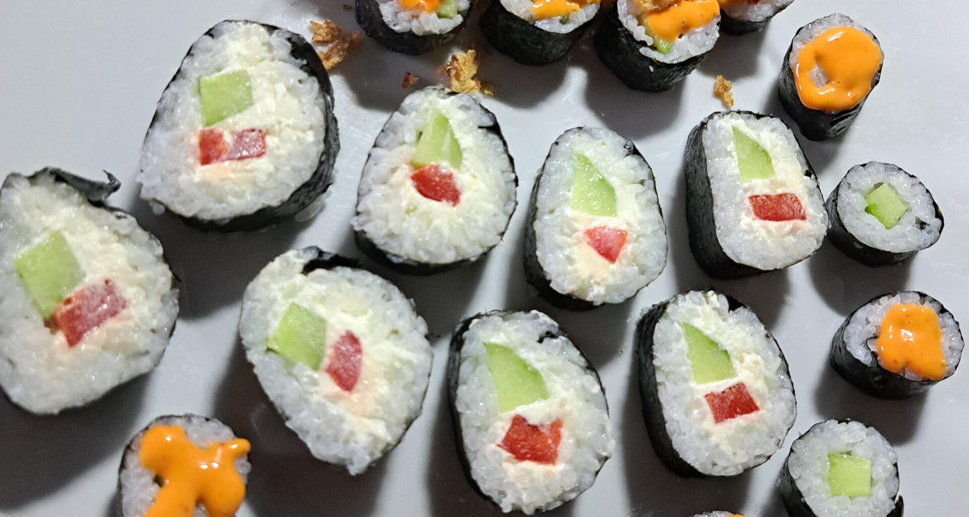 Selfmade Sushi, vegetarisch