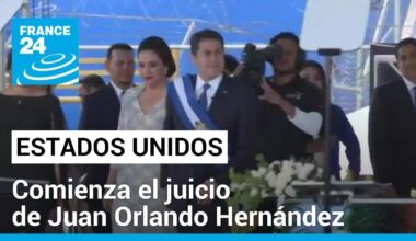 Inicia juicio contra expresidente hondureño Juan Orlando Hernández por narcotráfico • FRANCE 24