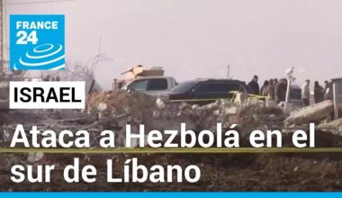 Líbano: Israel afirma que mató con un bombardeo a dos comandantes de Hezbolá en el sur del país