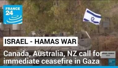 Australia, Canada, NZ urge Israel to avoid 'catastrophic' Rafah operation • FRANCE 24 English