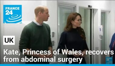 UK: Kate, Princess of Wales, recovers at home from abdominal surgery • FRANCE 24 English