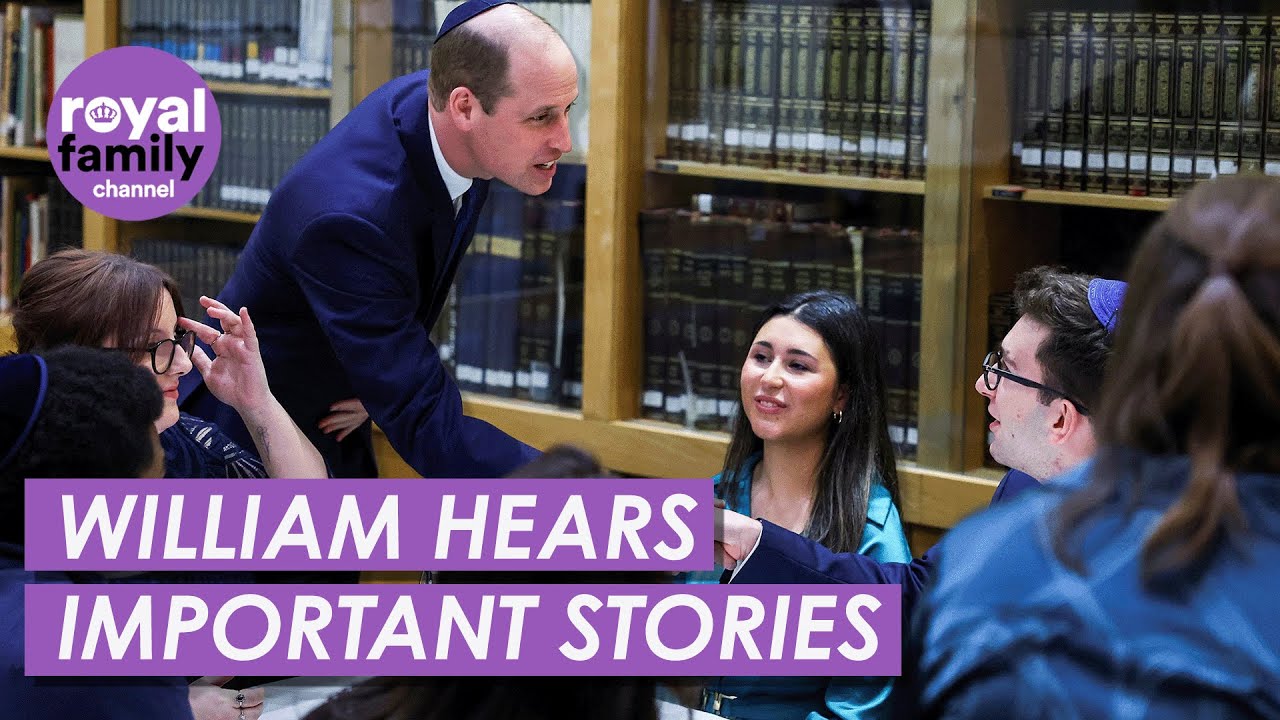 Prince William Hears Jewish Students Talk About Anti-Semitism