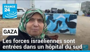 Gaza : les forces israéliennes sont entrées dans l'hôpital Nasser de Khan Younès • FRANCE 24