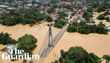 Floods submerge cities in central South America after extreme rainfall