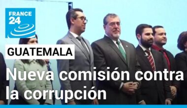 Guatemala tiene nueva comisión contra la corrupción, presentada por el presidente Arévalo