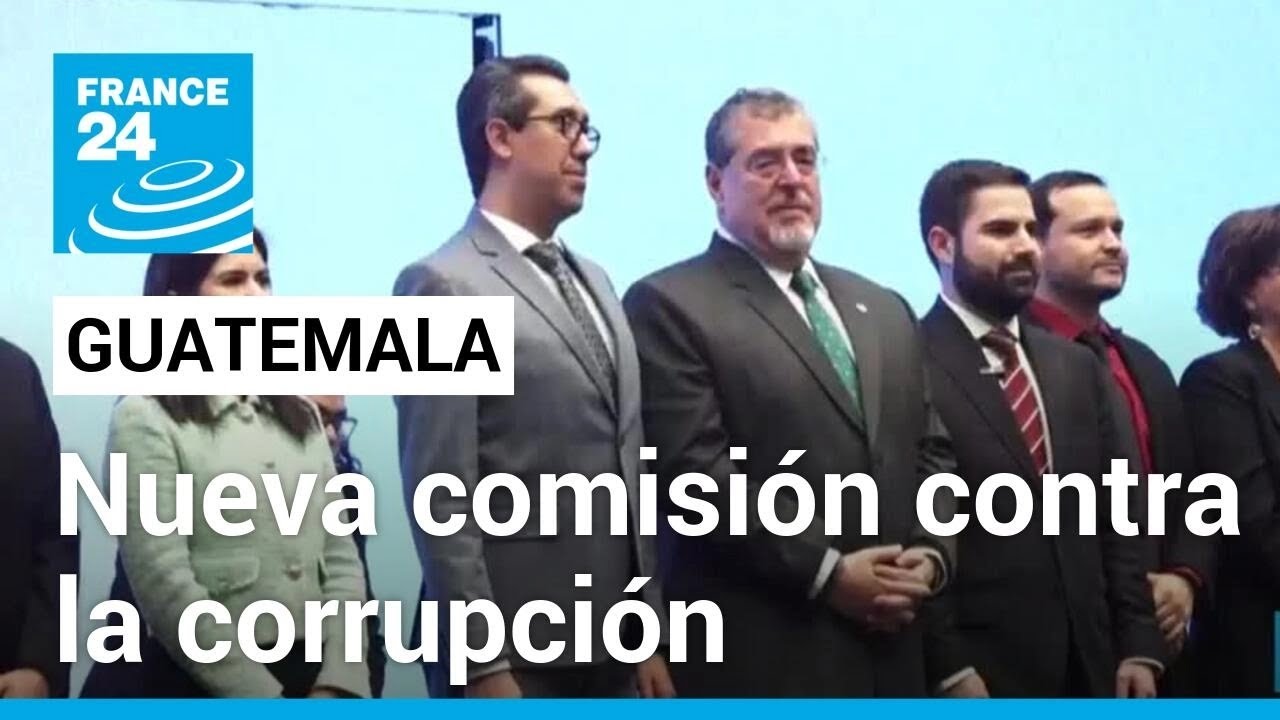 Guatemala tiene nueva comisión contra la corrupción, presentada por el presidente Arévalo