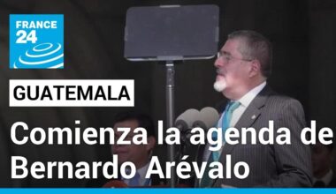 El presidente de Guatemala, Bernardo Arévalo, avanza en su agenda como nuevo mandatario