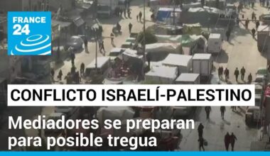 EE. UU., Israel, Jordania y Egipto preparan posible tregua con Hamás