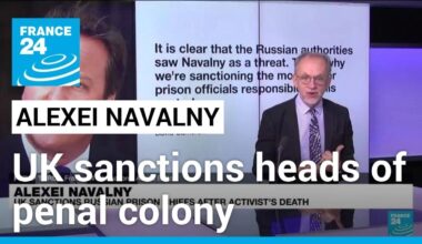 UK sanctions heads of Arctic penal colony where Navalny died • FRANCE 24 English