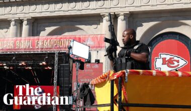 Kansas City Chiefs parade shooting: at least one killed and 22 injured