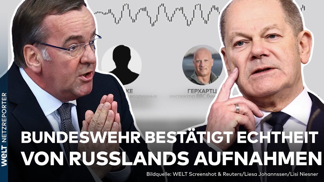 ABHÖRSKANDAL: Bundeswehr bestätigt Echtheit von Aufnahmen! Bundesregierung in Alarmbereitschaft