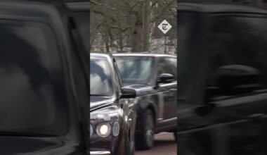 King Charles seen leaving Buckingham Palace after meeting Chancellor