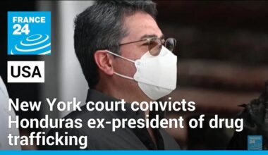 US court found Honduras ex-president guilty of cocaine trafficking • FRANCE 24 English