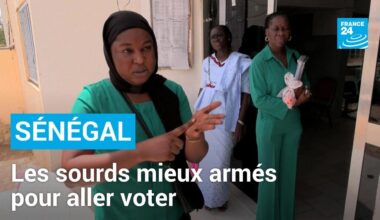 Présidentielle au Sénégal : les personnes sourdes mieux armées pour aller voter • FRANCE 24