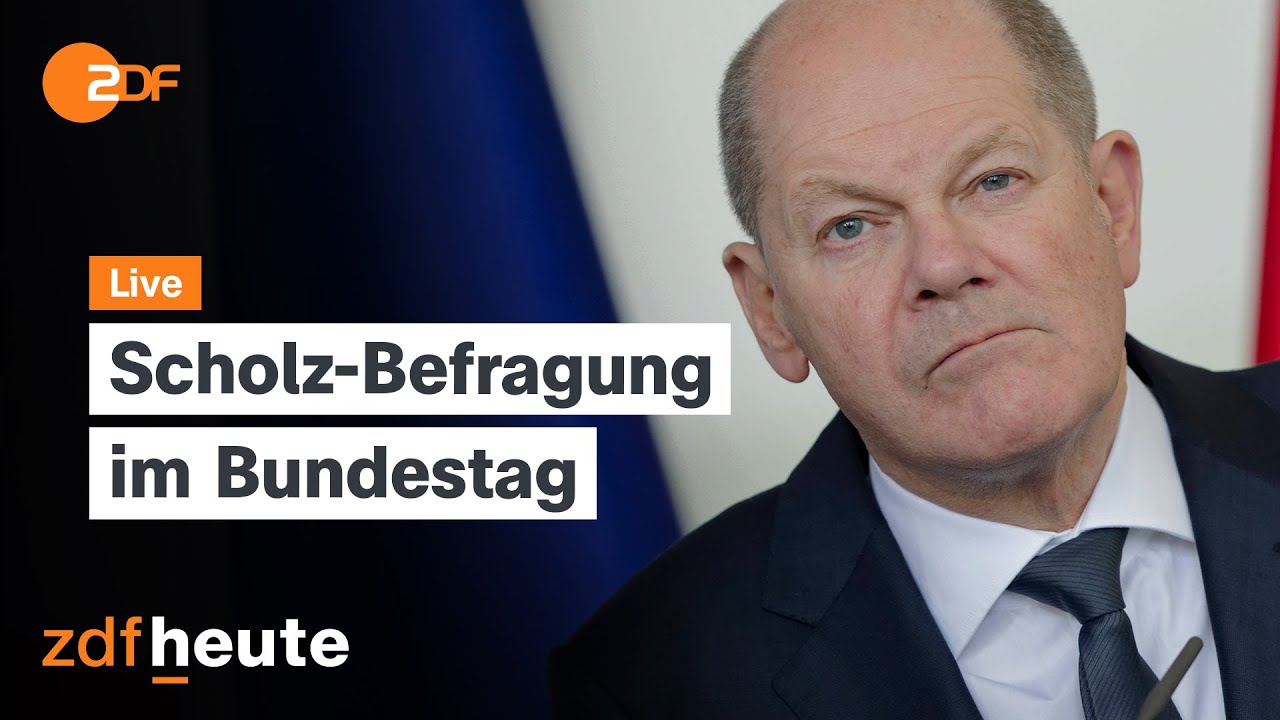 Taurus-Streit: Kanzler Scholz stellt sich den Fragen der Abgeordneten - LIVE