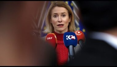 Tallinn : Kaja Kallas assure ne pas être "intimidée" par Moscou