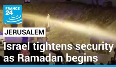 Israel tightens security in Jerusalem's Old City as Ramadan begins • FRANCE 24 English