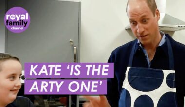 Prince William Says 'My Wife is The Arty One’ While Decorating Cookies