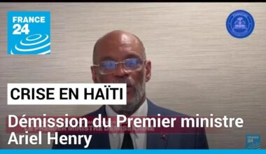 Démission du Premier ministre haïtien Ariel Henry • FRANCE 24