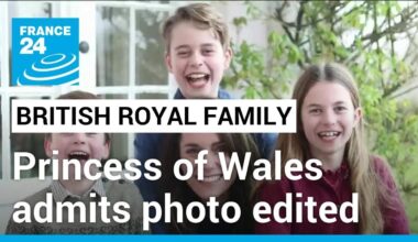 Princess of Wales apologises over edited photograph • FRANCE 24 English