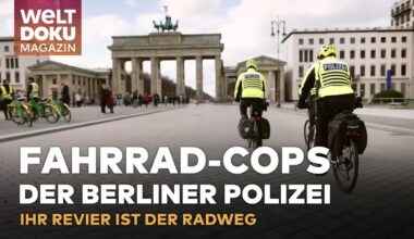 "POLIZEI, ANHALTEN!" - Unterwegs mit der Fahrradstaffel der Polizei in Berlin | WELT Magazin