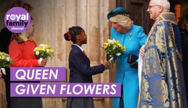 Royals All Smiles as They Leave Commonwealth Day Service