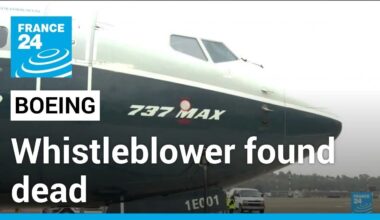 Boeing whistleblower found dead of apparent suicide • FRANCE 24 English