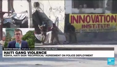 Haiti, Kenya sign agreement on police deployment to tackle gang violence • FRANCE 24 English