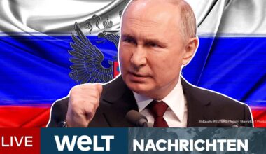 RUSSLAND-WAHL: Putin lässt sich Mega-Sieg nicht nehmen - Mehr Proteste als erwartet | WELT Stream